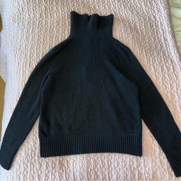 Calvin Klein 1/4 zip quarter zip NEW up sweater black NWT womens size Small S - Picture 13 of 14